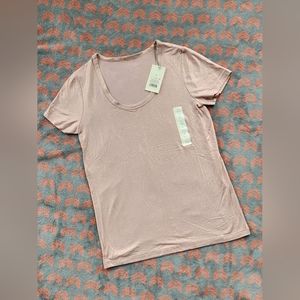 NWT A New Day Rose Gold Shine Tee Size Small